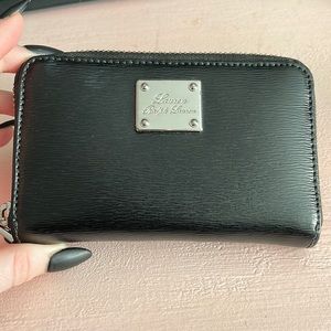 Ralph Lauren leather Wallet Black Small